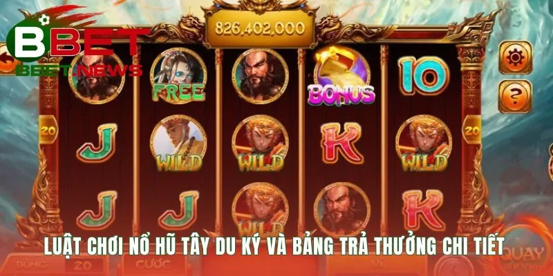 Luật chơi game giải thích ý nghĩa biểu tượng và dòng thanh toán
