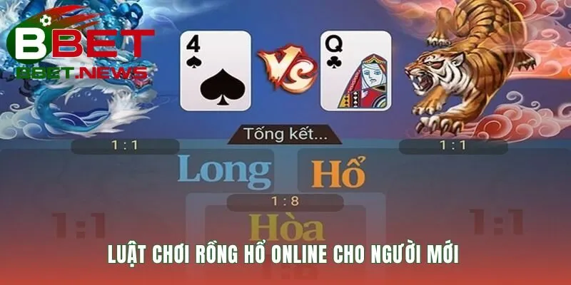 Luật chơi Rồng Hổ online có quy tắc tính điểm và cược rất đơn giản