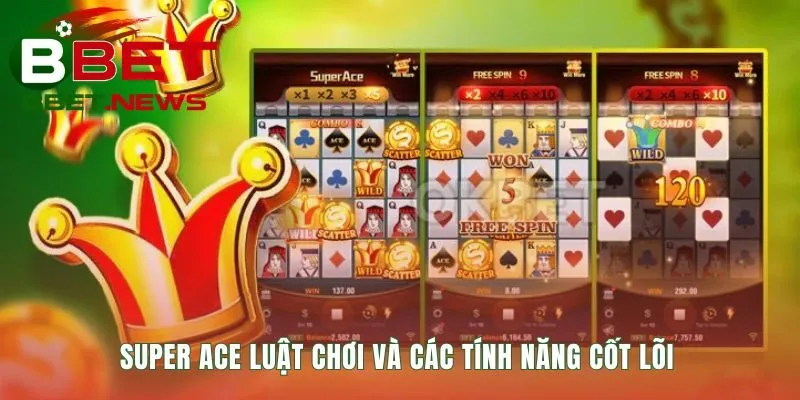 Game Super Ace nổi bật với tính năng Golden Card thành Wild