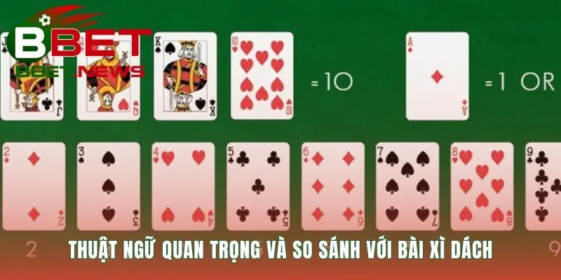 Luật chơi Blackjack khác Xì Dách vì không có bộ bài Ngũ Linh
